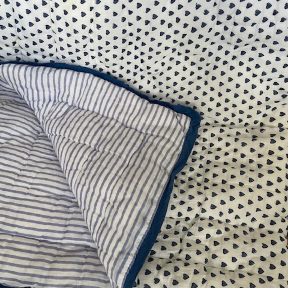 Roller Rabbit baby quilt